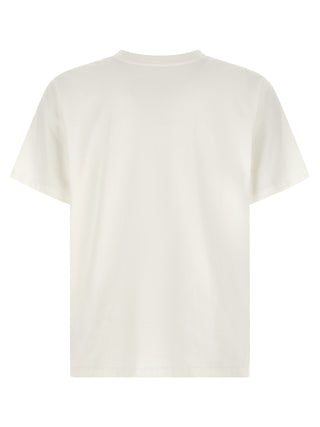 Camiseta de algodón blanca