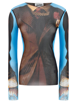 Multicolor Polyamide Dress Shirt