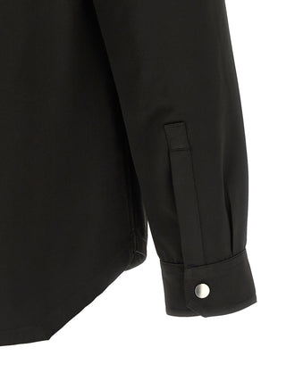Black Polyester Blouse