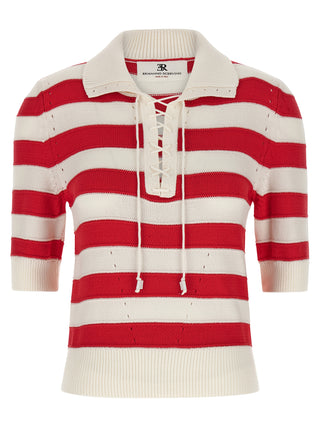 Polo multicolor de algodón