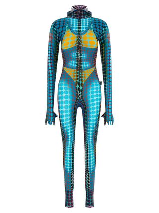 Multicolor Polyamide Jumpsuit