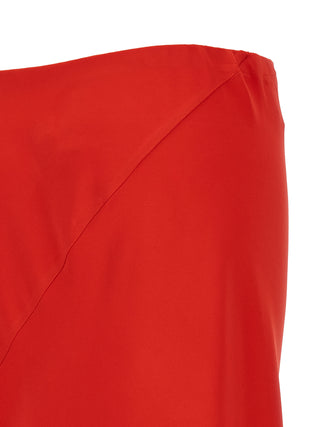 Multicolor Viscose Mini Skirt