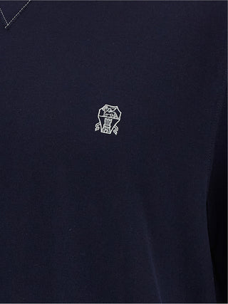 Blue Cotton T-Shirt