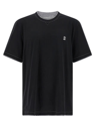 Black Cotton T-Shirt