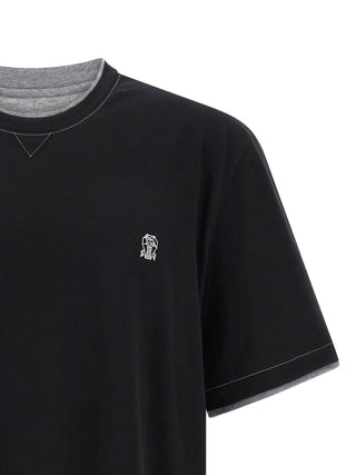 Black Cotton T-Shirt