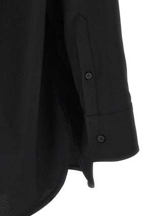 Black Polyester Blouse