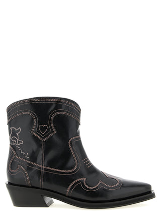 Black Polyethylene Chelsea Boots