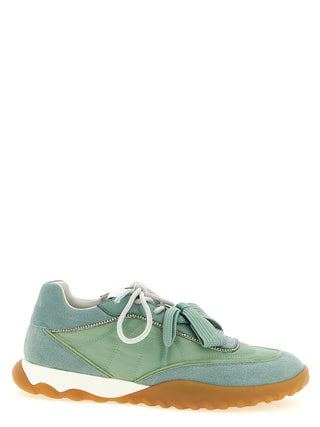 Bicolor Calfskin Sneakers