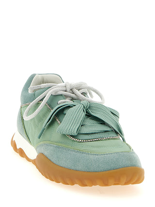 Bicolor Calfskin Sneakers