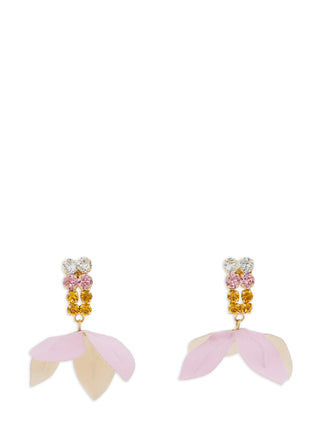 Multicolor Brass Earrings