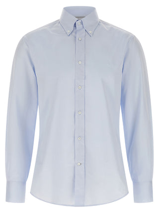 Blue Cotton Blouse