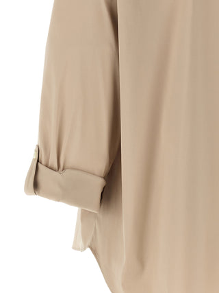 Beige Cotton Blouse
