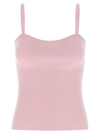 Multicolor Virgin Wool Sleeveles T-Shirt