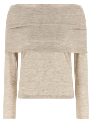 Cárdigan de cachemira beige
