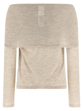 Cárdigan de cachemira beige