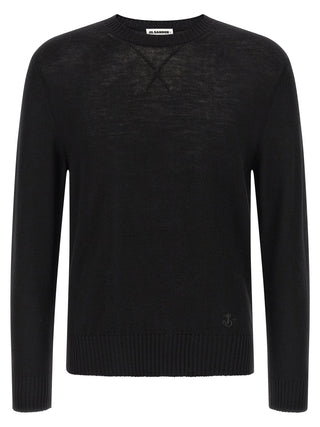 Black Virgin Wool Cardigan