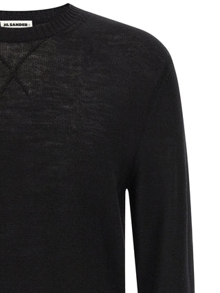 Black Virgin Wool Cardigan