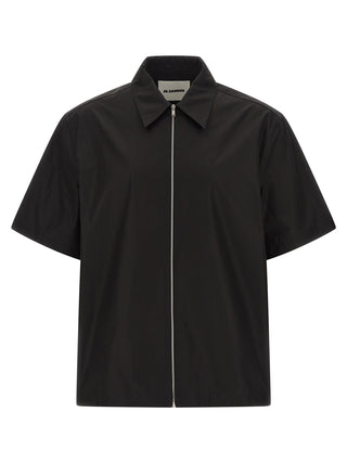 Blusa negra de algodón