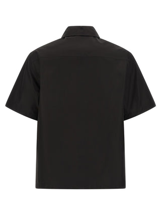 Blusa negra de algodón