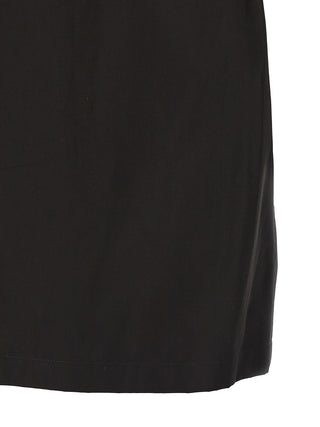 Blusa negra de algodón