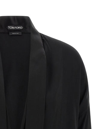 Black Silk Blouse