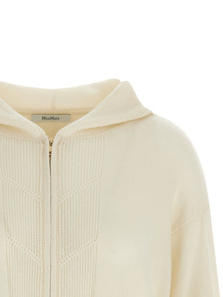 White Cashmere Cardigan