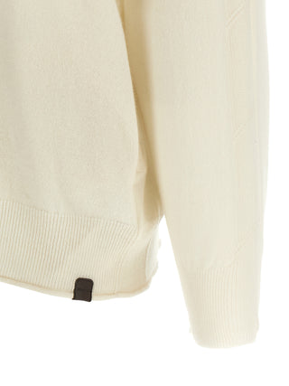 White Cashmere Cardigan