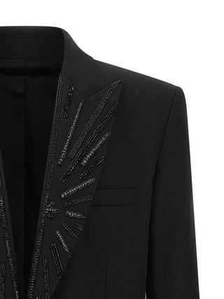 Black Virgin Wool Blazer