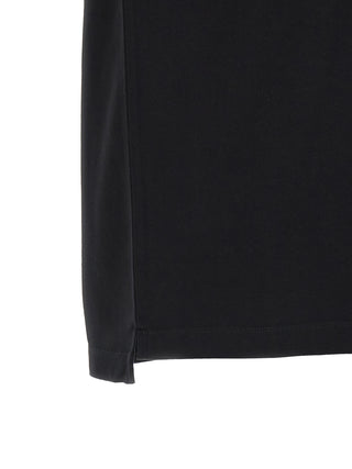 Polo de algodón negro