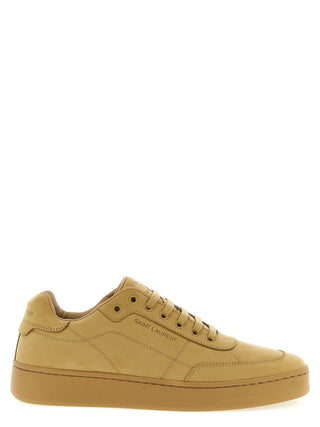 Beige Calfskin Sneakers