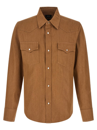 Brown Cotton Blouse