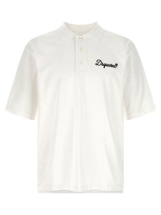 Polo de algodón blanco  
