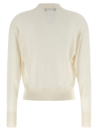 White Cashmere Cardigan