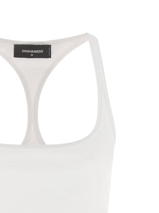 White Cotton Tank Tops