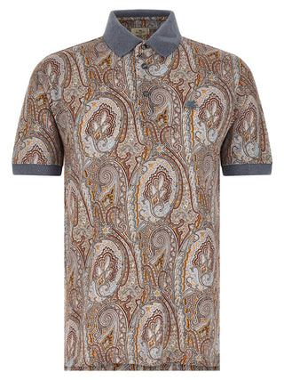 Multicolor Cotton Polo Shirt