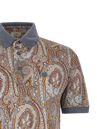 Multicolor Cotton Polo Shirt