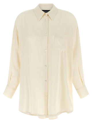 Beige Acetate Blouse