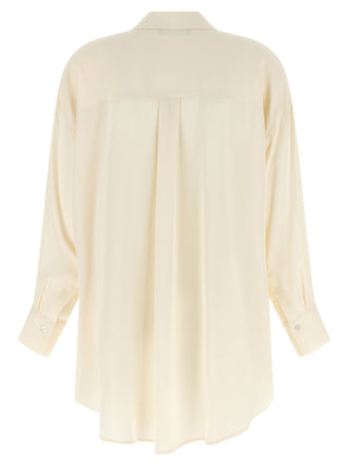 Beige Acetate Blouse