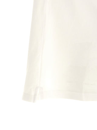 White Cotton Polo Shirt