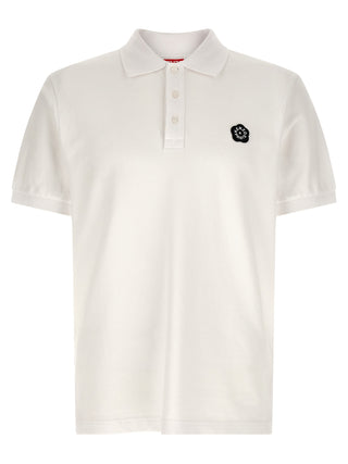 White Cotton Polo Shirt