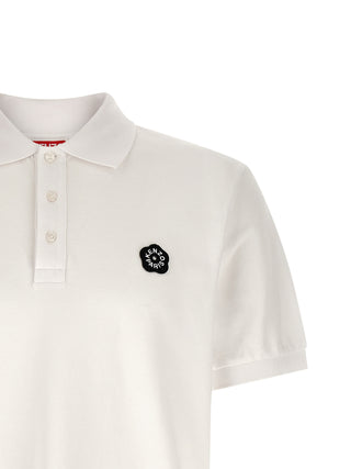 White Cotton Polo Shirt