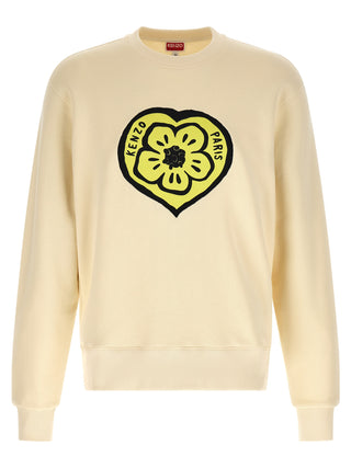 Beige Cotton Sweatshirt
