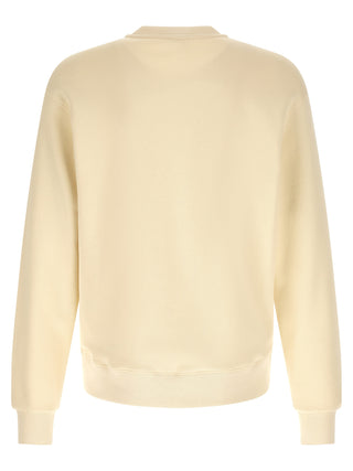 Beige Cotton Sweatshirt