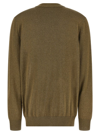 Bicolor Cotton Cardigan