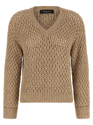 Brown Cotton Cardigan