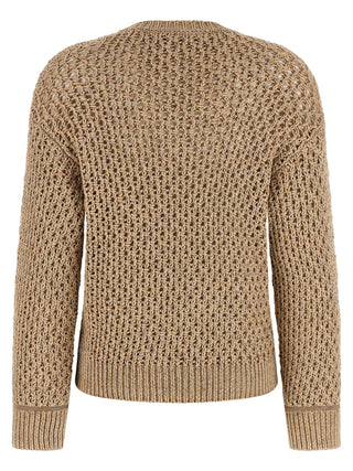 Brown Cotton Cardigan