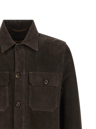 Brown Lamb Leather Leather Jacket