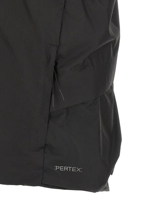 Black Polyamide Sleeveless Jacket