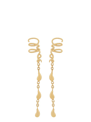 Gold Brass Earrings