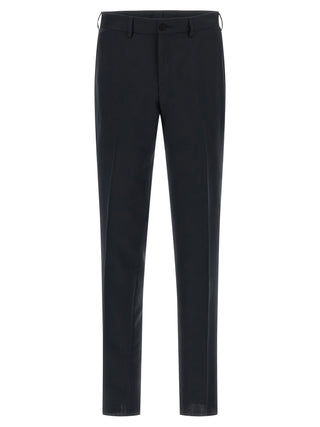 Blue Wool Two-Piece Suit